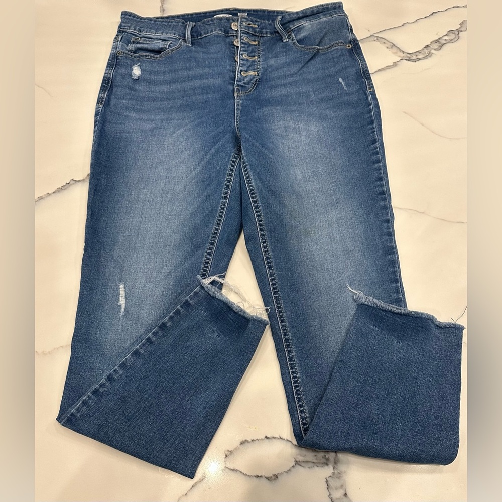 Old Navy Rockstar high waist jeans size 12
